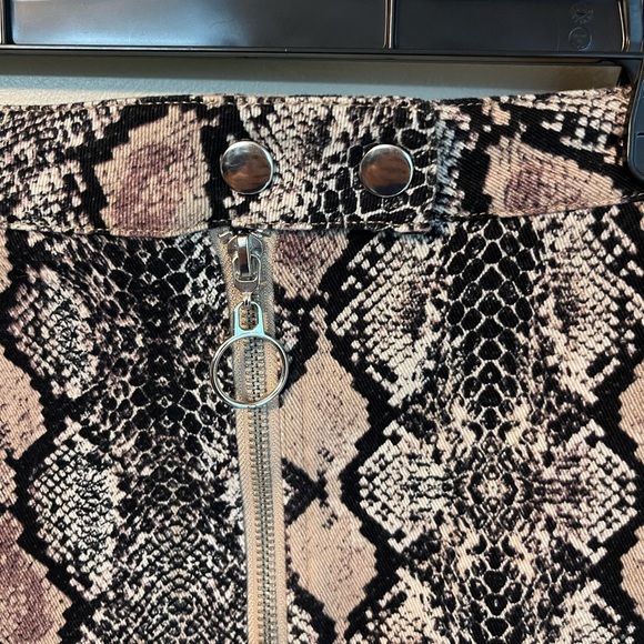 Altar’d State Denim Miniskirt - Picture 3 of 4